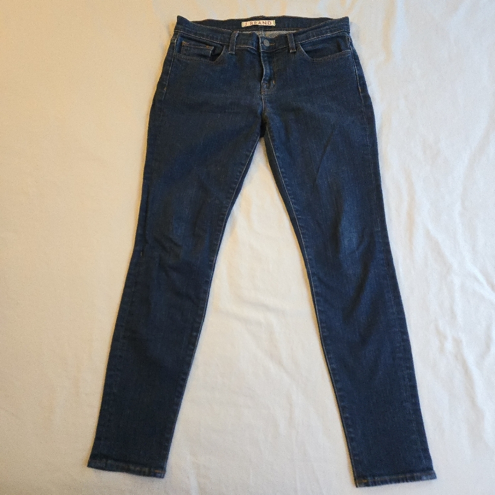 J Brand Aruba Indigo Low Rise Skinny Stretch Jeans 3910